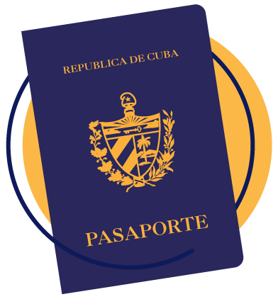 Pasaporte cubano azul