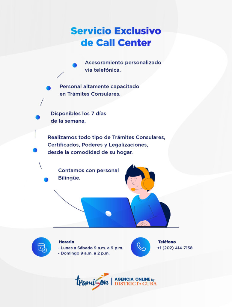 Cinco ventajas de usar nuestro Servicio de Call Center para Trámites de pasaporte cubano