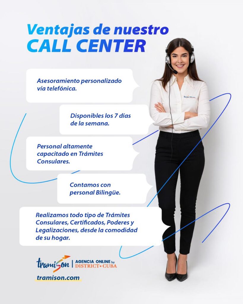 Call Center para Tr&aacute;mites Cubanos: La Asesor&iacute;a Gratuita de Tramison que Necesitas