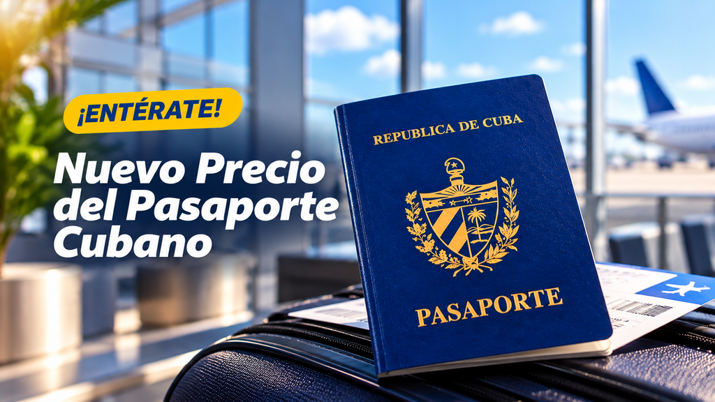 ¡Entérate aquí! Nuevo precio del pasaporte cubano para residentes en el exterior.